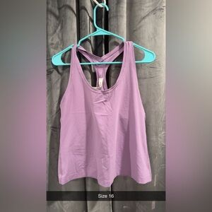 LULULEMON Women's Lavender Tank Top